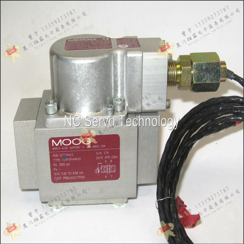 Moog-穆格      D061-8322     伺服驅動器模塊     全新無憂